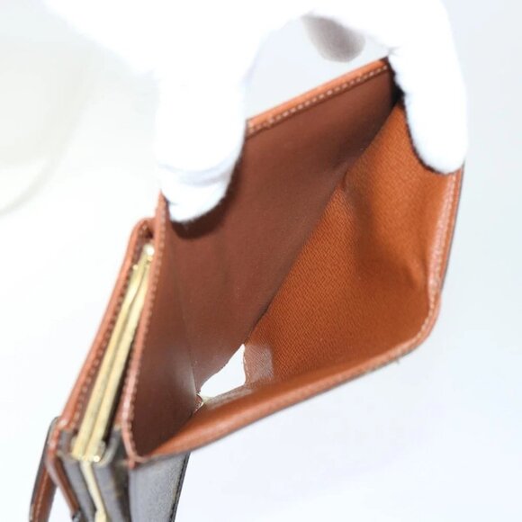 LOUIS VUITTON Monogram Porte Monnaie Billets Viennois Wallet M61663 Auth 50863 - Picture 11 of 14